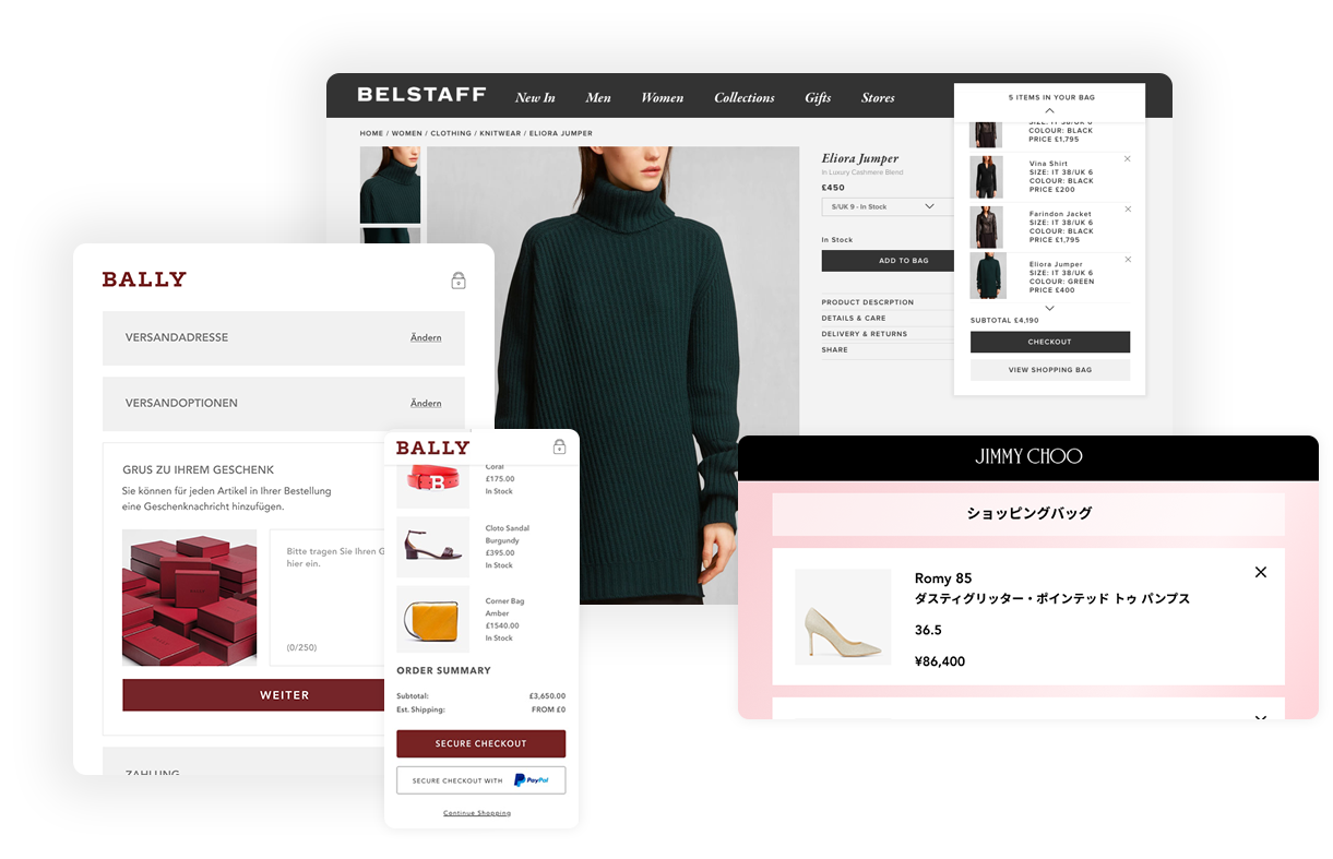Global ecommerce checkout