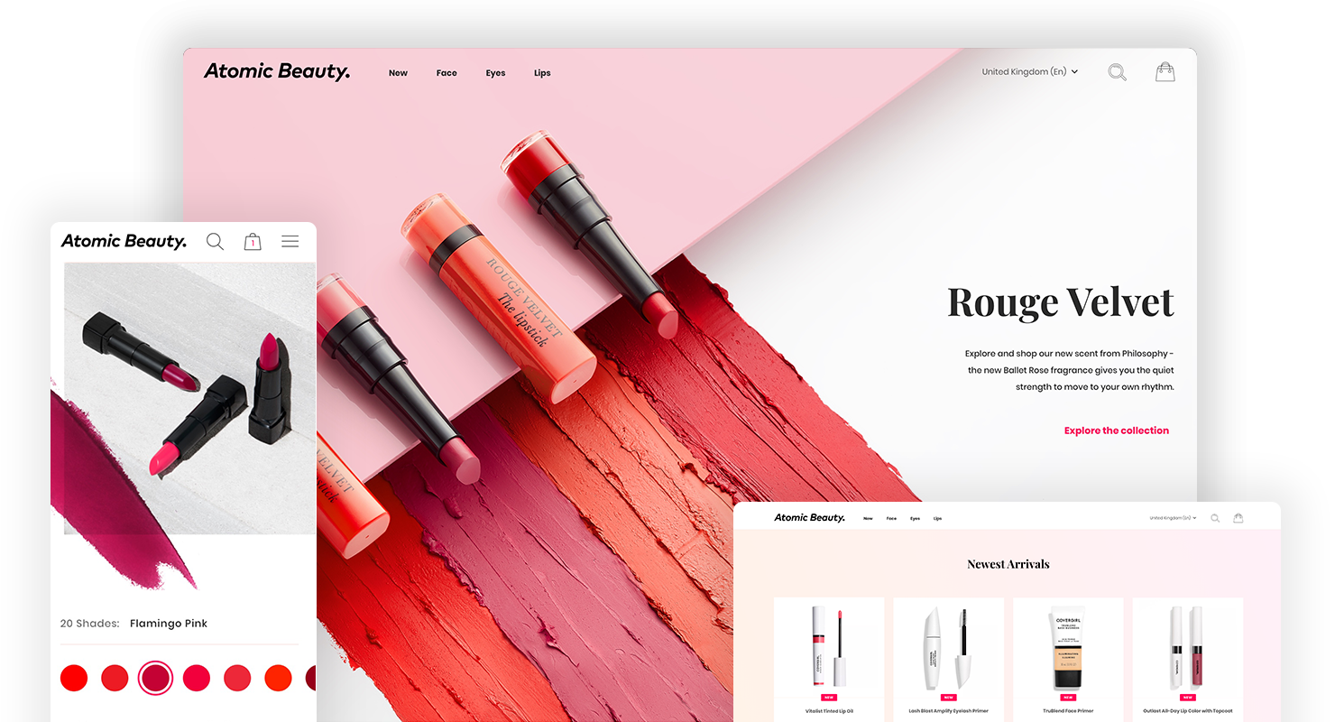 Consumer Beauty Web Platform